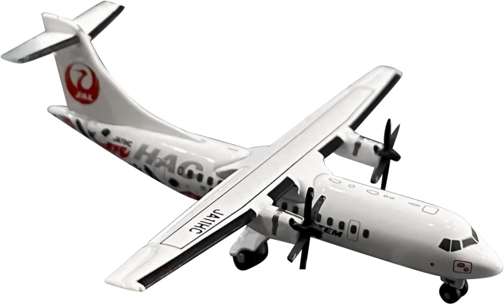 JAL プレーンモデルATR42-600 1号機　　新品 ATR42-600「コウノトリ号」モデルプレーンの発売開始