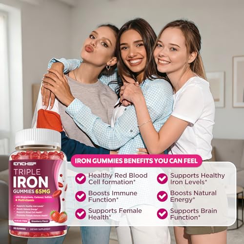 CNChef High Potency Iron Gummies