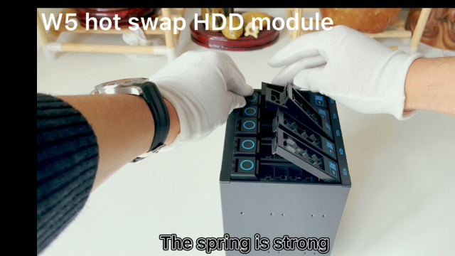 Amazon.com: Generic ZhenLoong 5 Bay Hot Swap Hard Drive Disk Cage