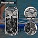 KiBcsLic Waterproof Dry Bag Backpack Durability Keeps Gear Dry Versatile Storage Bag for Boating Camping Rafting Fishing, Gray