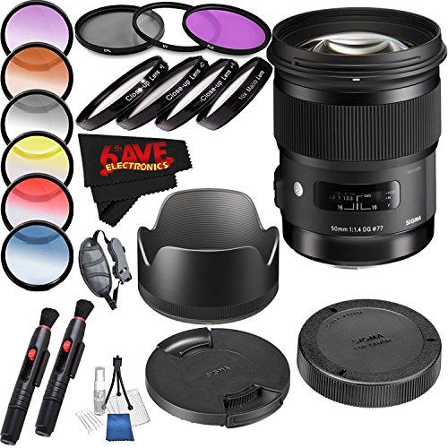 Sigma 50mm f/1.4 DG HSM �A�[�g�����Y �v���t�F�b�V���i���A�N�Z�T���[�R���{