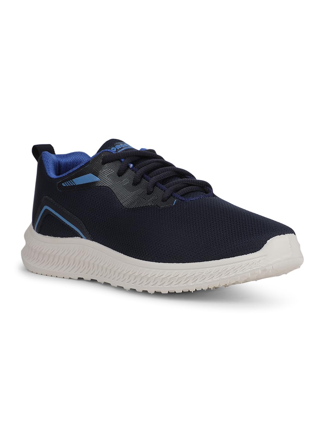 Force 10 OSLO-M1E Men Sports Running Shoes - Black, Blue & White | Comfortable and Durable Lace-Up Closure - Suitable for Lacing Walking, Gym, Jogging and Outdoor Shoes for Man-image-45
