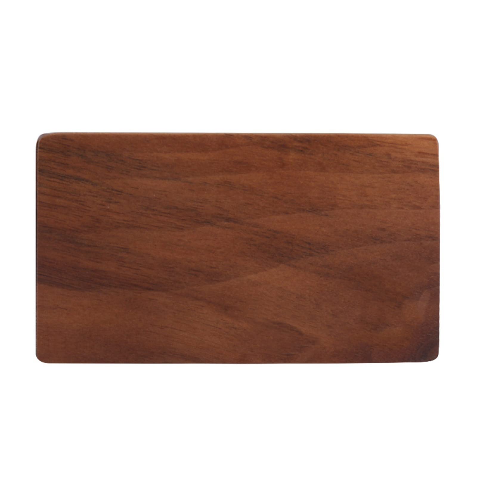 WCXOZERTY Business Card Holder Creative Office Surface Solid Wood Business Card Box for Office Home(Regular)