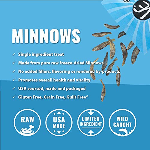 Vital Cat Freeze-Dried All-Natural Minnows Cat Treats, 0.5 oz. - Image 3