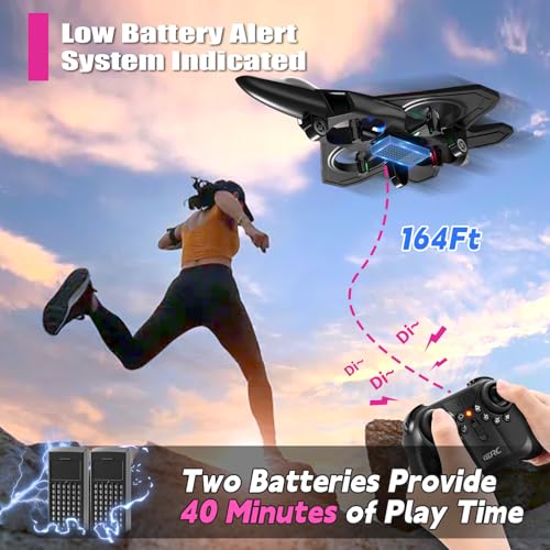 Image of 4DRC RC Aeroplane Toy for Children Beginners Remote Control Aircraft RC Aeroplane Toy Gifts for 8-12 Year Old Boys Toy Birthday Gifts Controllable Planes Aircraft Toy for Him