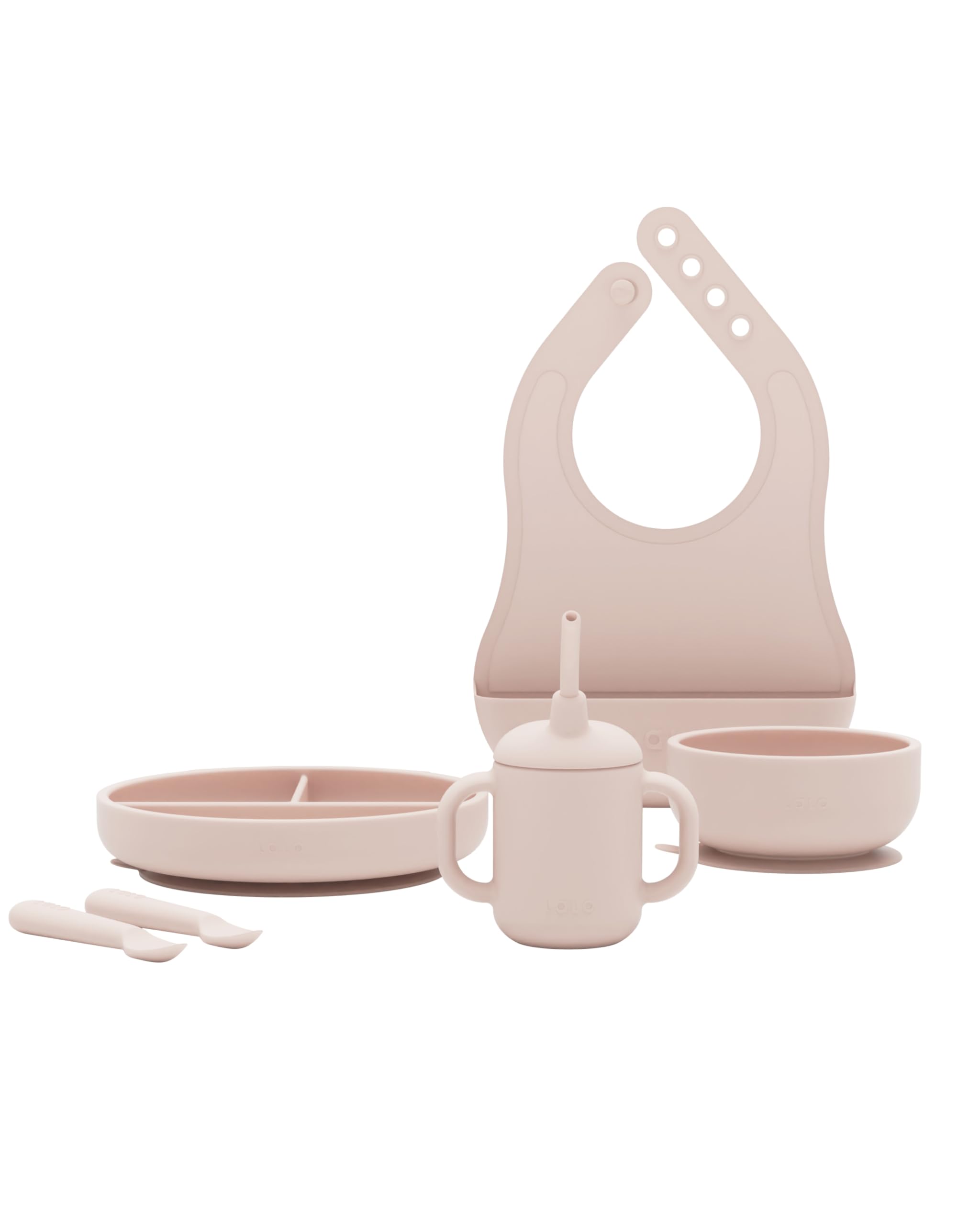 Lalo First Bites Silicone Feeding Set