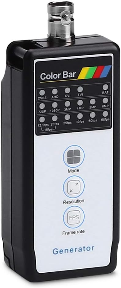 Wsdcam BNC Video Pattern Generator 4MP CVI/5MP TVI/5MP AHD+CVBS Video Test Pattern Generator Support PAL/NTSC