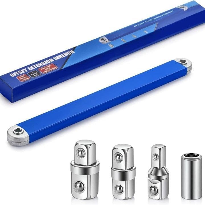 Kryzora Offset Extension Wrench Torque Multiplier Bar, Universal