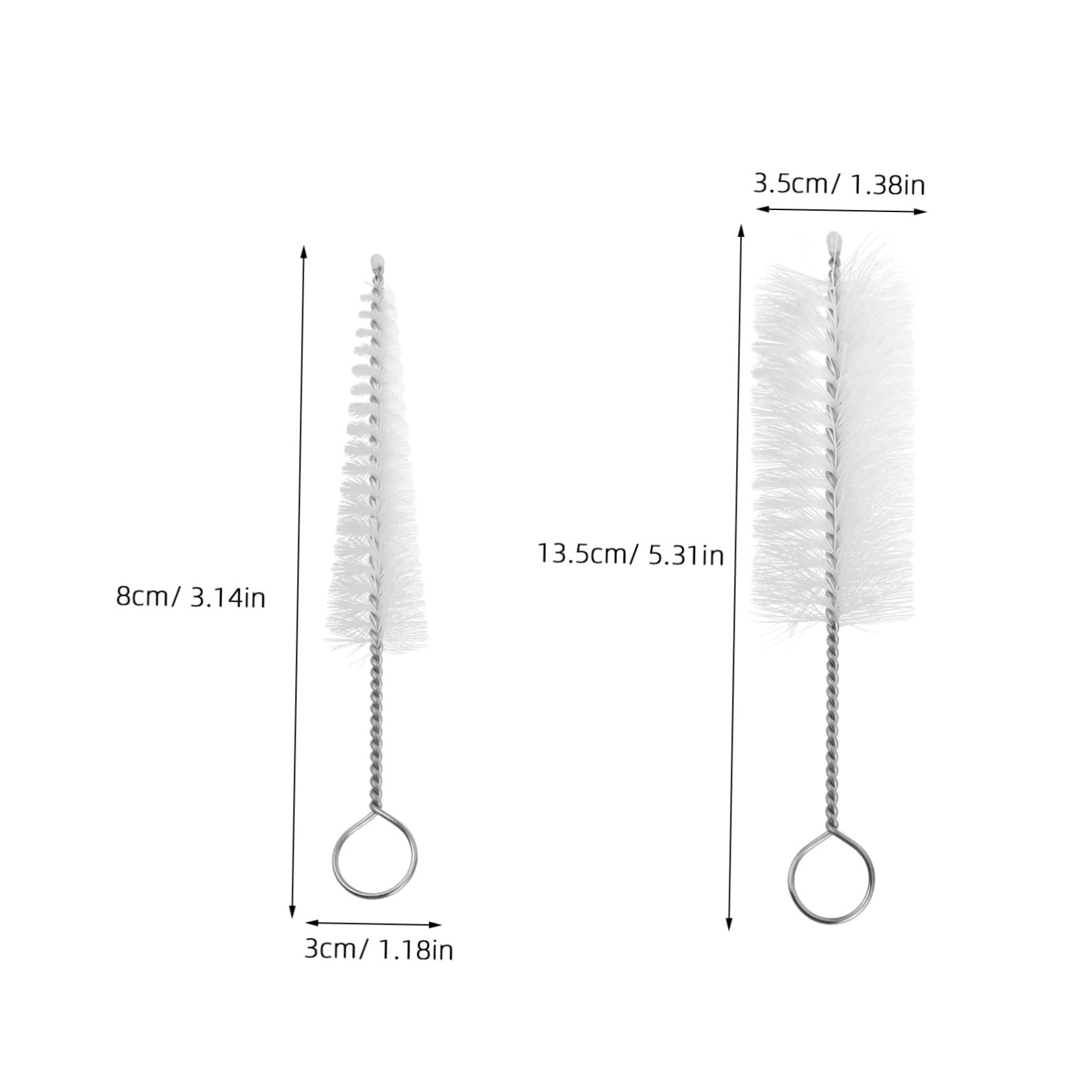 ifundom 1 Set Trumpet Cleaning Tools Musical Instrument Cleaner Flute Sax Trombone French Horn Cleaning Brush Kit