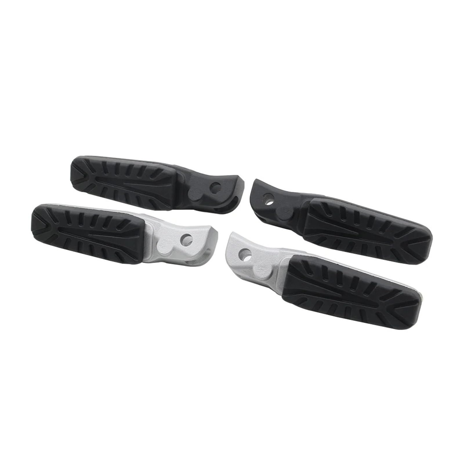 For KTM 125 200 250 390 DUKE RC125 200 390 Pedane Poggiapiedi Anteriori For Moto Kit Pedali Duke250 Duke390 RC200 RC390 Accessori di aggiornamento di ricambio(Black)