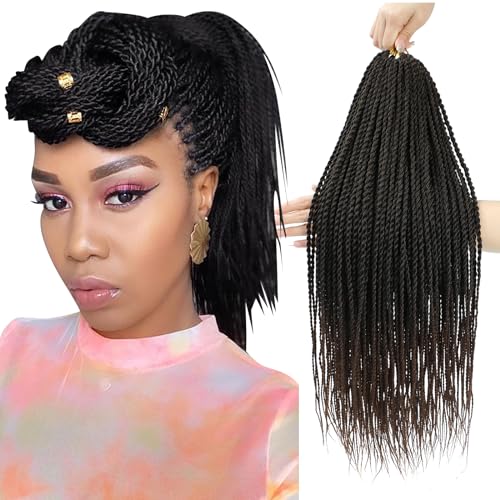 Senegalese Twist Crochet Hair for Black Women 24...