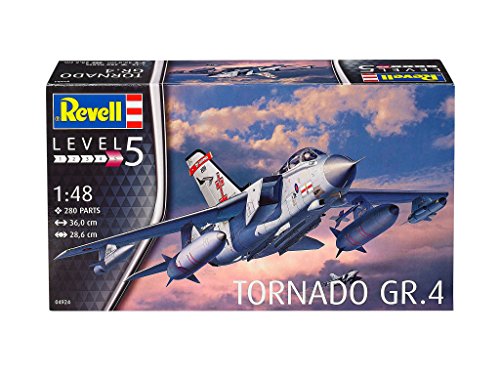 Revell Modellbausatz Flugzeug 1:48 - Tornado GR.4 im Maßstab 1:48, Level 5, originalgetreue Nachbildung mit vielen… – Bild 3