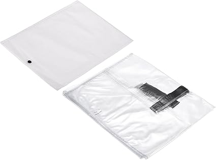 review PATIKIL Universal Luggage Protector with Fastener 30 Inch, Portable Clear PVC Antistatic Waterproof Dust Cover for Suitcase, Transparent