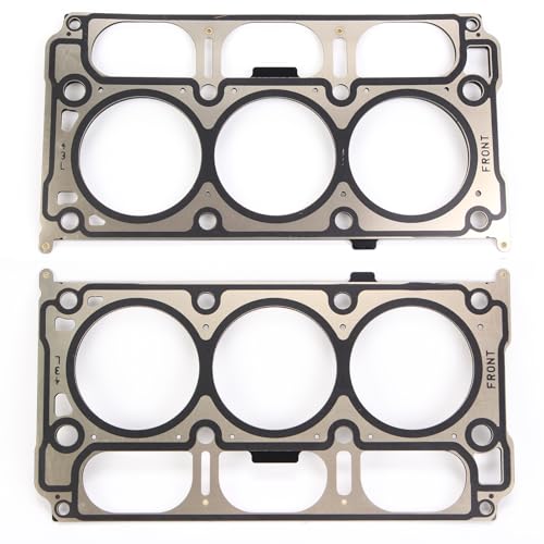 Image of AUCERAMIC 12632968 2PCS MLS Cylinder Head Gaskets Compatible with 2014-2021 Gmc Sierra Chevy Silverado 1500, 2018-2021 Chevy Express Gmc Savana 2500 3500 4.3L 262Cu. in. V6 OHV N /A