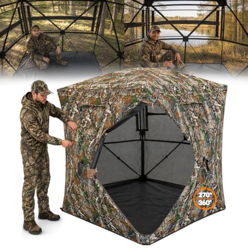 FUNHORUN abri chasse 270/360° porte grande 2-3 pers