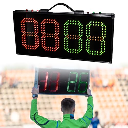 Tablero Electrónico de Sustitución para Fútbol LED Portátil miniatura 1