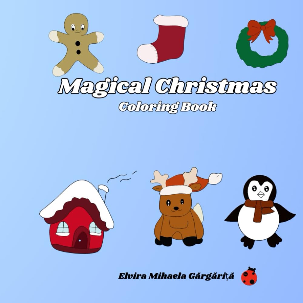 Magical Christmas: Coloring Book
