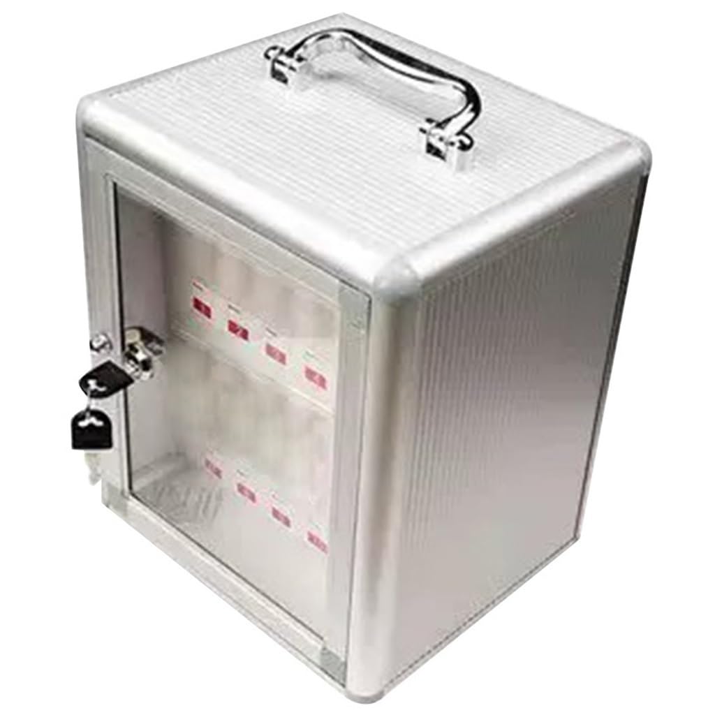 Contenitore per cellulari in Lega di Alluminio - Armadietto Porta cellulari con 24/36/48/60 Scomparti e Serratura a Chiave - Perfetto per Studenti e dipendenti (48 Scomparti)