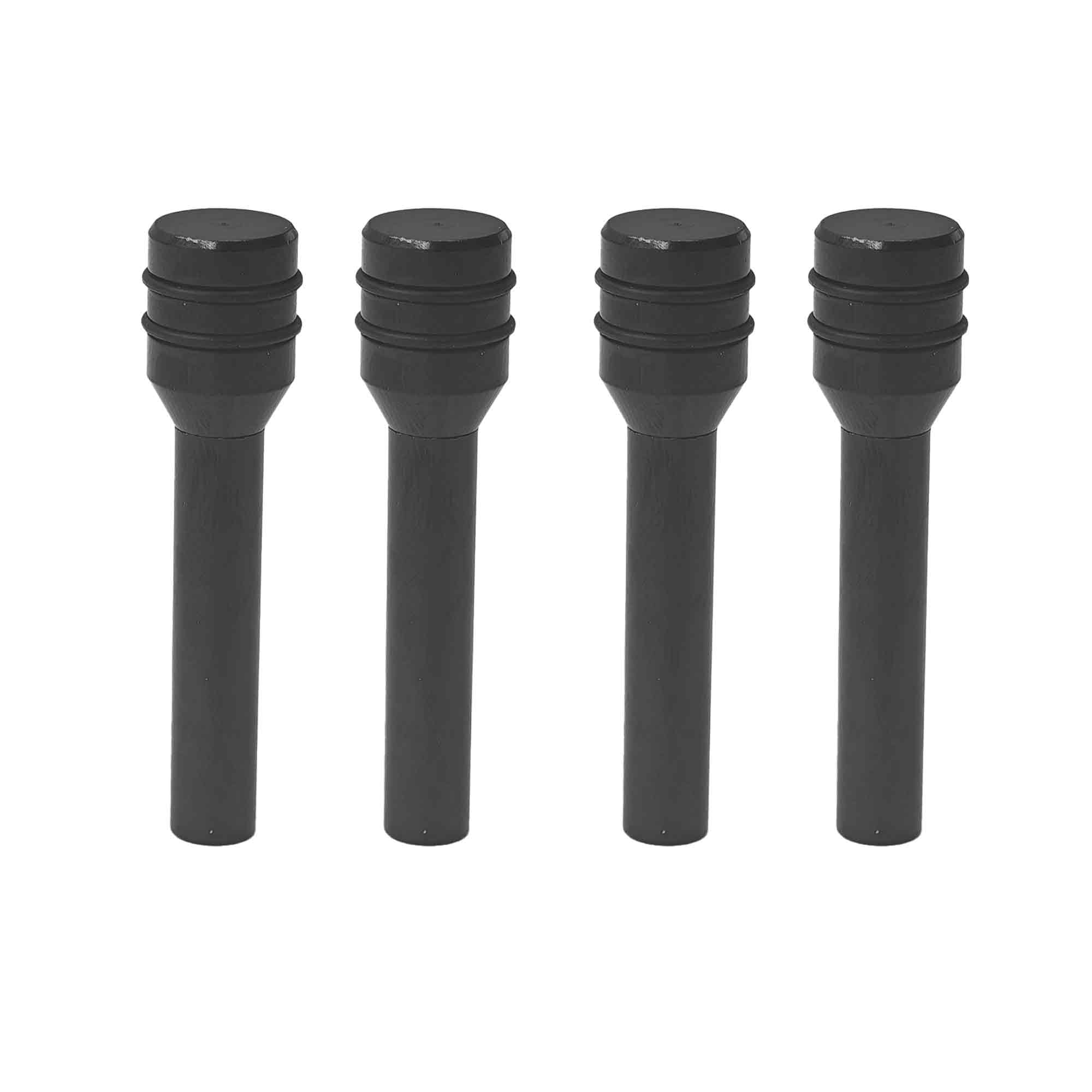bskkw 4PCS Black Car Door Lock Knobs, Aluminum Alloy Interior Lock Pin Covers, Universal Auto Pull Pins for Cars Trucks SUV Vehicle Modification