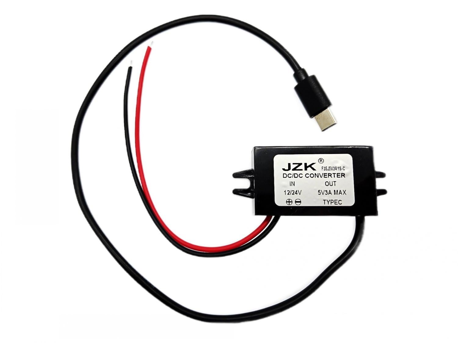 Convertitore di Potenza per Auto 12V 24V a 5V 3A Tipo C Convertitore Buck DC 15W Regolatore di Tensione