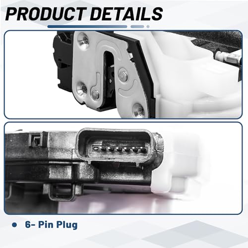 Image of KELOKE Door Latch Lock Actuator Compatible with Hyundai Tucson 2010 2011 2013 2014 2015, Fuel Cell 2016 2017.2016-2017 fit Fuel Cell Model Only, Front Left Driver Side, Replace# 81310-2S000