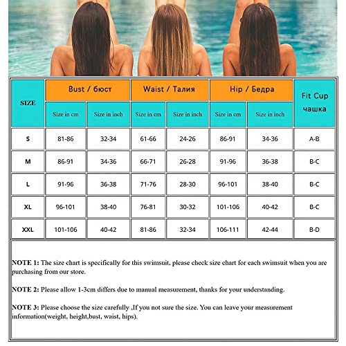 Maillots deux pièces froncé bas de bikini taille haute contre les complexes - 4