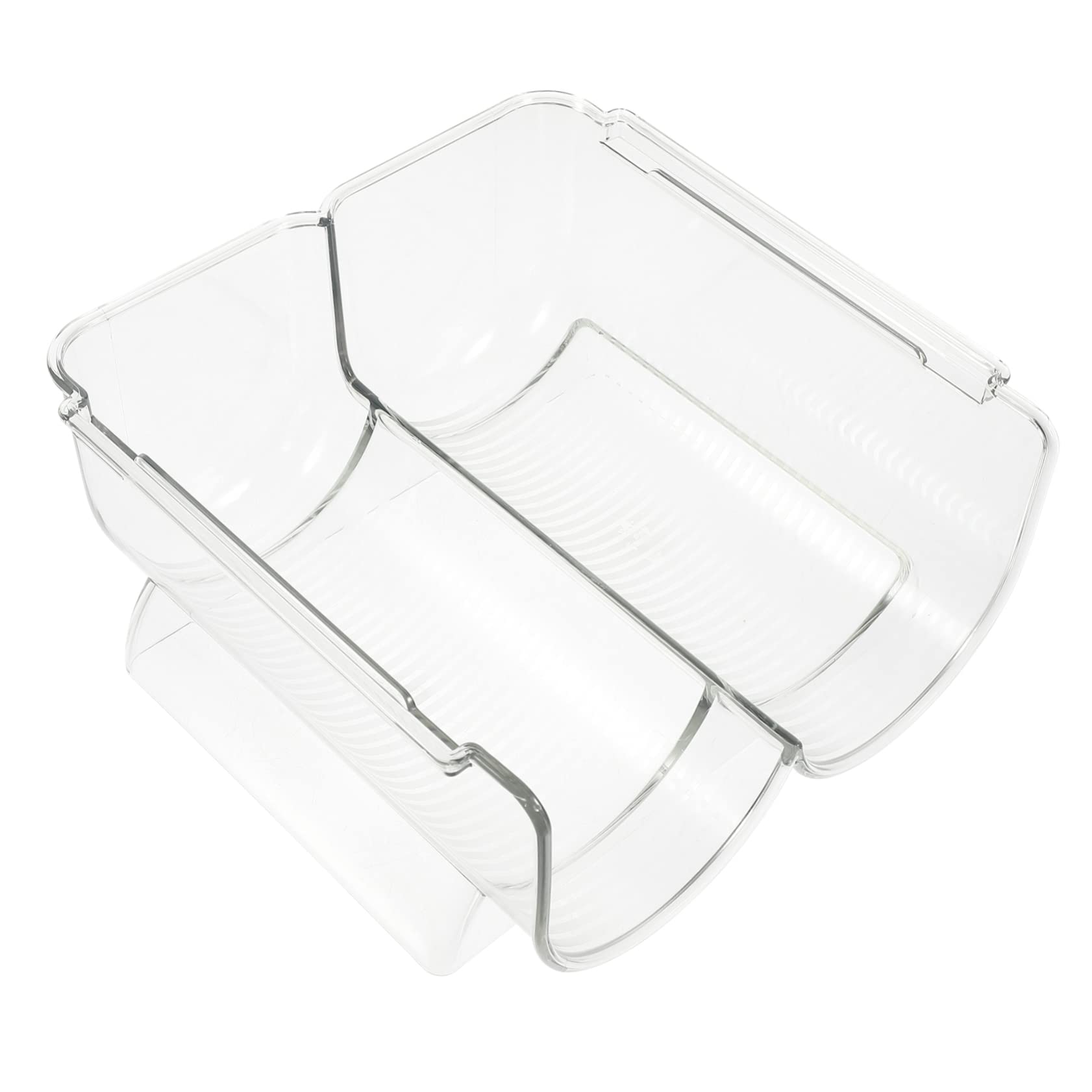 Ciieeo 2pcs Acrylic Water Bottle Storage Rack Wine Bottle Display Holder Compact Size for Home Bar