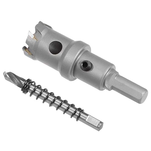 Miniatura 3 de Sierra de agujero TCT de 0.945 in, abridor de taladro con punta de carburo de tungsteno de 1516 pulgadas de diámetro de corte, para placa de metal