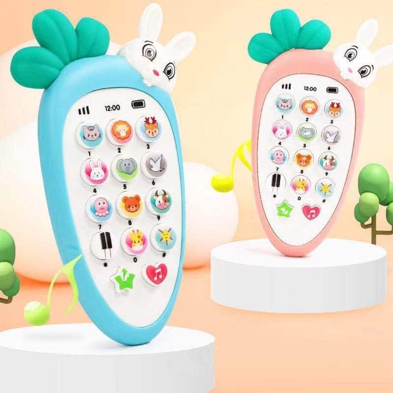 Image of K D Toddler Sound /Music Toys with Flashing Lights and Musical Sounds - Real Moving Action Music Cellphone for Boys and Girls (Age 6 Month +)