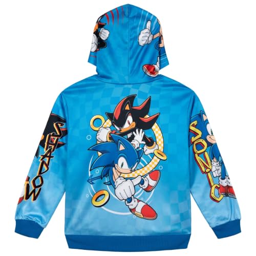 Image of SEGA Sonic the Hedgehog Boys Pullover Hoodie with Side Pockets