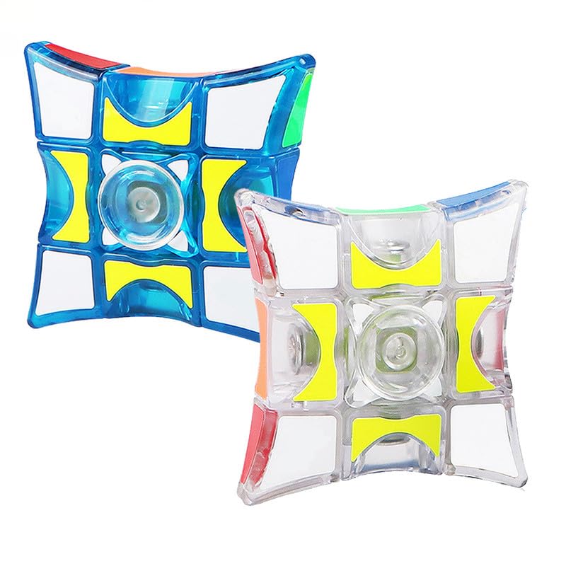 GAIGISFUR Fidget Spinners Cube, 1x3x3 Floppy Cube Puzzle Fidget Spinner Toys,Fidgety Adult Toys，Good for Anxiety and Stress Relief(2PCS)