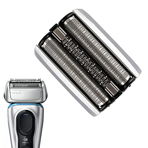 Series 8 83M Replacement Head Blades Electric Shaver Head - 83M Replacement Head S8 Upgrade Foil & Cutter Shaving Head Compatible with Series 8 Electric Men's Razor 8370cc, 8340s, 8350s, 8370cc, 8325s