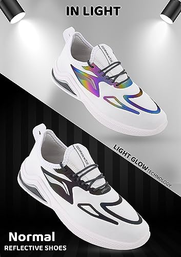 Image of WELCO Original & Genuine Reflector Shoes for Male with Memory Foam..
