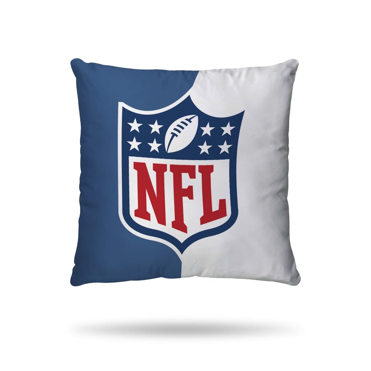 SAHINLER créateur d'univers NFL - Housse De Couette Football Américain Logo NFL 140x200 cm + 1 Taie d'oreiller 63x63 cm - 100% Coton - Bleu