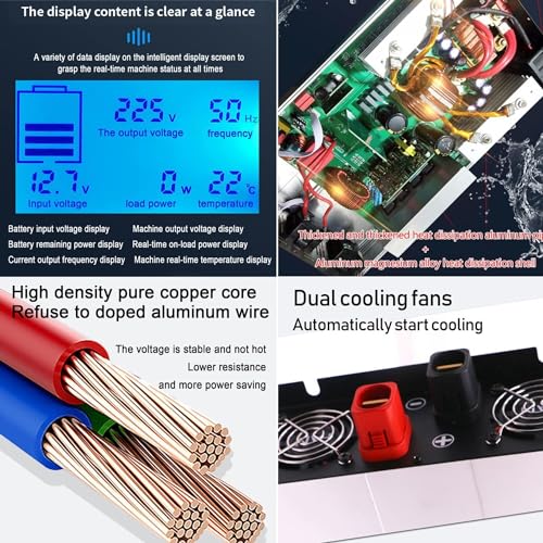 Convertisseur de puissance pure sinus pour protéger vos appareils 12V - 3