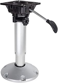 Oceansouth Shock Absorbing Adjustable Waverider Boat Seat Pedestal 20'' – 25'' boat seat pedestal mount post base swivel boats jon seats bass fishing chair