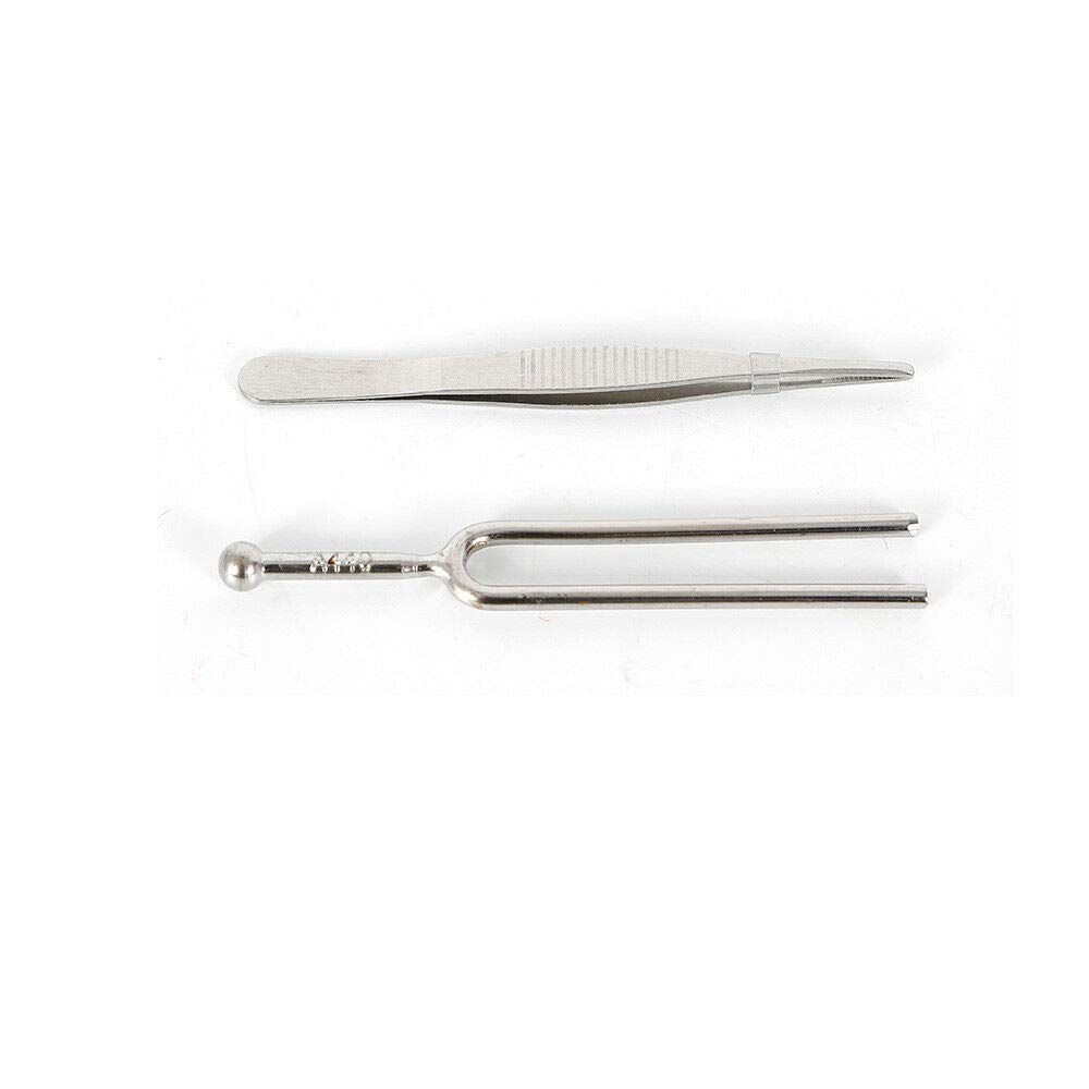 Kit professionale per tuning, per accordatore, 13 pezzi + 1 sacchetto, gomma + manico in legno + acciaio inox