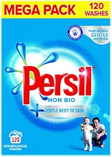Persil Non Bio Colour Washing Powder, Clean And Fresh Fragranced Laundry Detergent For Clothes, Large Family Pack (8.4 kg)