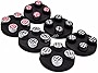 Zorratin 4X Chrome Black Union Jack British Flag Tire Valve Stem Cap Cover for BMW Mini Cooper r50 r53 r56 r56n f55 f56 r55 r52 r57 r58 r59 r60 r61 jcw OEM