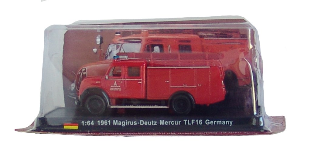 Amazon.com: Magirus-Deutz Mercur TLF16 - 1961 diecast 1:64 fire