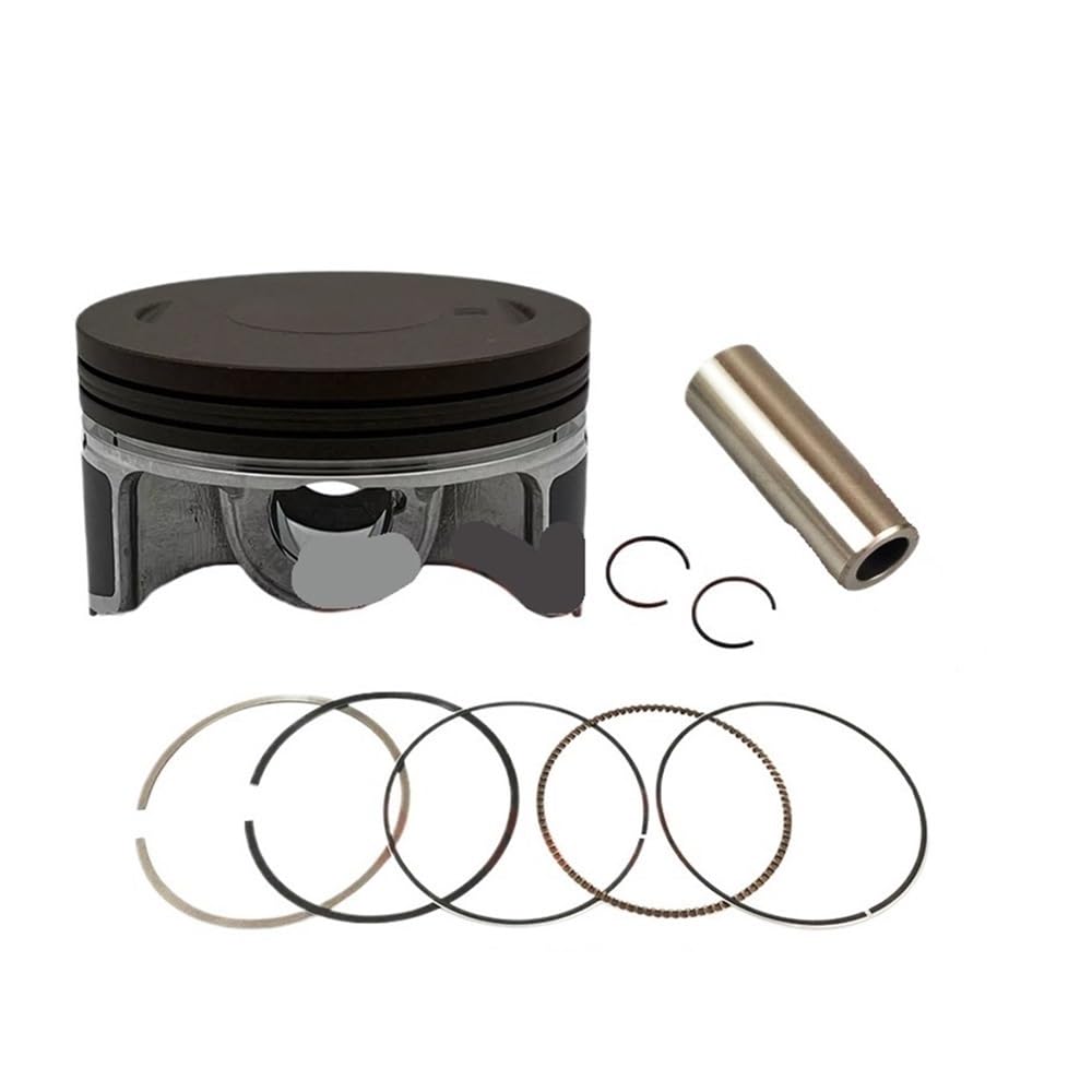Kit de Pistón CB250-F de 72 mm y Juntas de Alta Resistencia Térmica