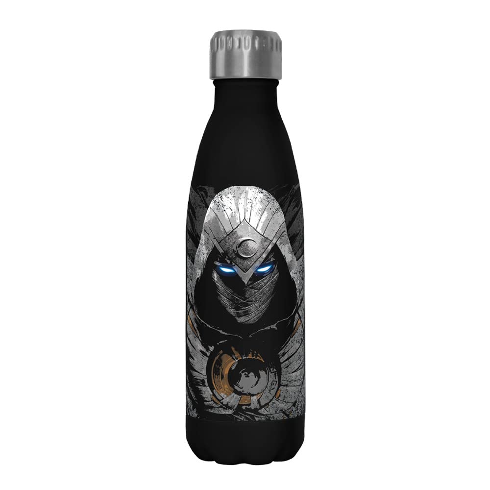 Marvel MKnight Torso Black Edelstahl-Wasserflasche, 482 ml, Schwarz