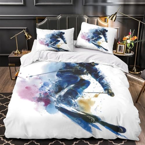 Housse de couette super douce ShihTzuDogArt King en microfibre premium - 2