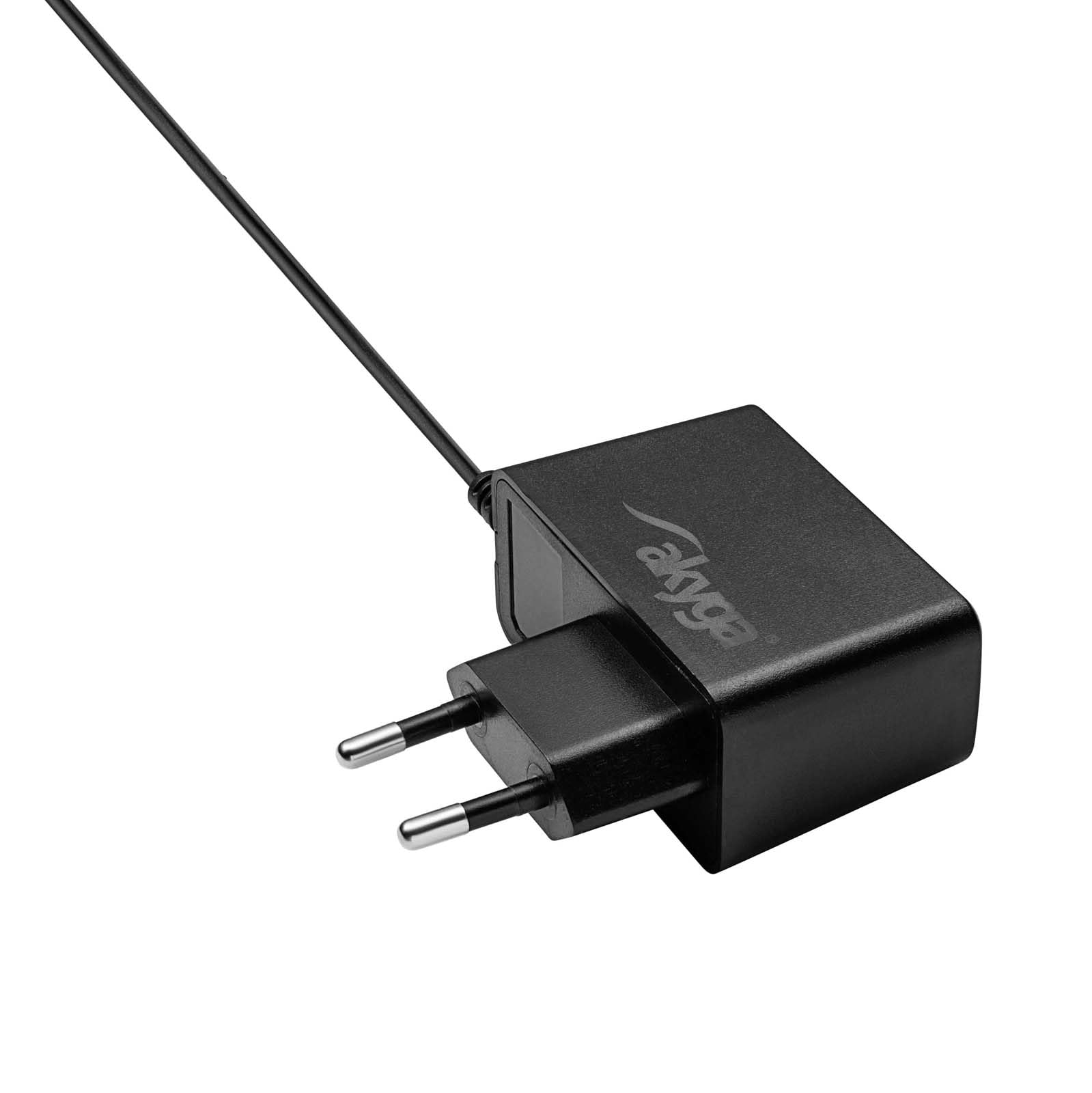 Zasilacz sieciowy adapter sieciowy kabel ładujący ładowarka AKYGA AK-PD-32 9 V/1 A 9 W z wtyczką 5,5 x 1,4 mm kompatybilna z Casio Keyboard Syntezator Piano