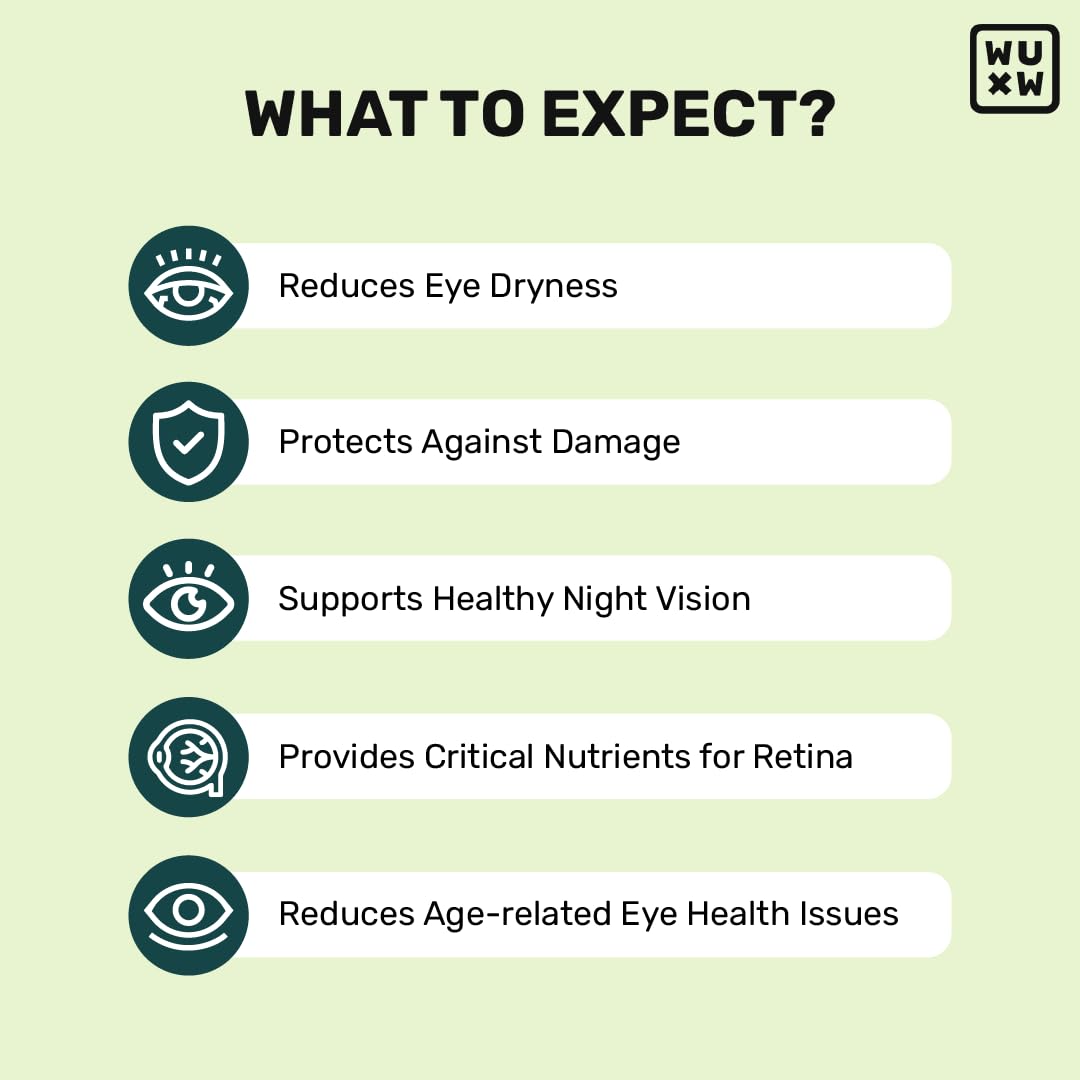 What's Up Wellness Eye Health Gummies To Maintain Eye Health | Zeaxanthin 4mg Helps Shield Blue Light | Formulated with Vitamin A, Vitamin E, Lutein, and Ginkgo Biloba | 30 Days Pack (30 Gummies) What's Up Wellness Eye Health Gummies To Maintain Eye Health | Zeaxanthin 4mg Helps Shield Blue Light | Formulated with Vitamin A, Vitamin E, Lutein, and Ginkgo Biloba | 30 Days Pack (30 Gummies)