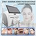 2-in-1 Salon Beauty Device, Professional Home Hair Removal Machine, Dark Spot Corrector, Fader & Skin Brightener for Face Body