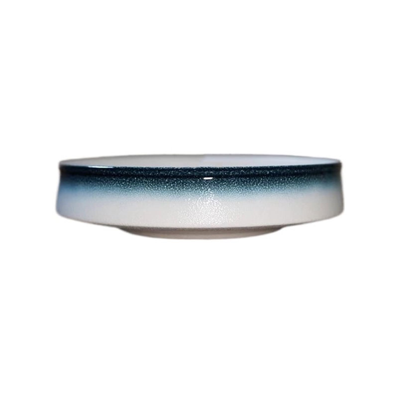 K5C7S3W9D6 plant dish saucer Gradient Colour Flat-bottomed Plant Drip Tray Desktop Ceramic Floral Arrangement Saucer