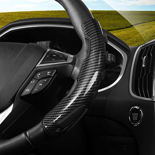 Ajcoflt Amplificadores da tampa do volante do carro Engrenagem auxiliar da direção de esfera Suprime