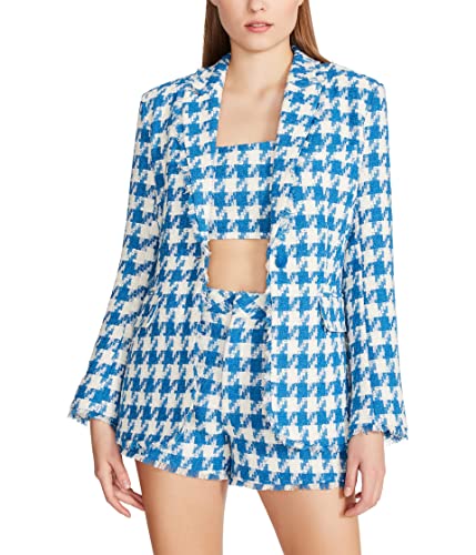 Veste blazer d'affaires décontracté femme Steve Madden Harlow veste tailleur chic veste noire