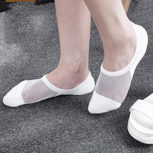 Image of Benefeet Sox Sheer No Show Socks Women Girls Cute Thin Mesh Low Cut Liner Socks for Loafers Boat Shoes